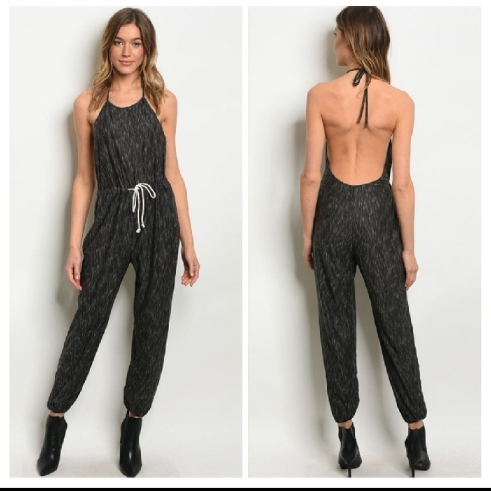 🌺🌸Lightweight Backless Jumpsuit